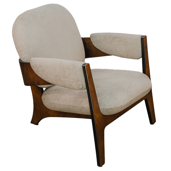 Кресло Конфетка (Elza 02, орех антик)